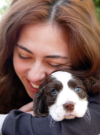 Woman with Dog